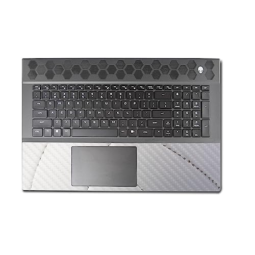 Image of MightySkins Carbon Fiber Skin Compatible with Alienware M18 R1 (2023) Full Wrap Kit - Volleyball Closeup | Protective, Durable Textured Carbon Fiber Finish | Easy to Apply | Made in The USA