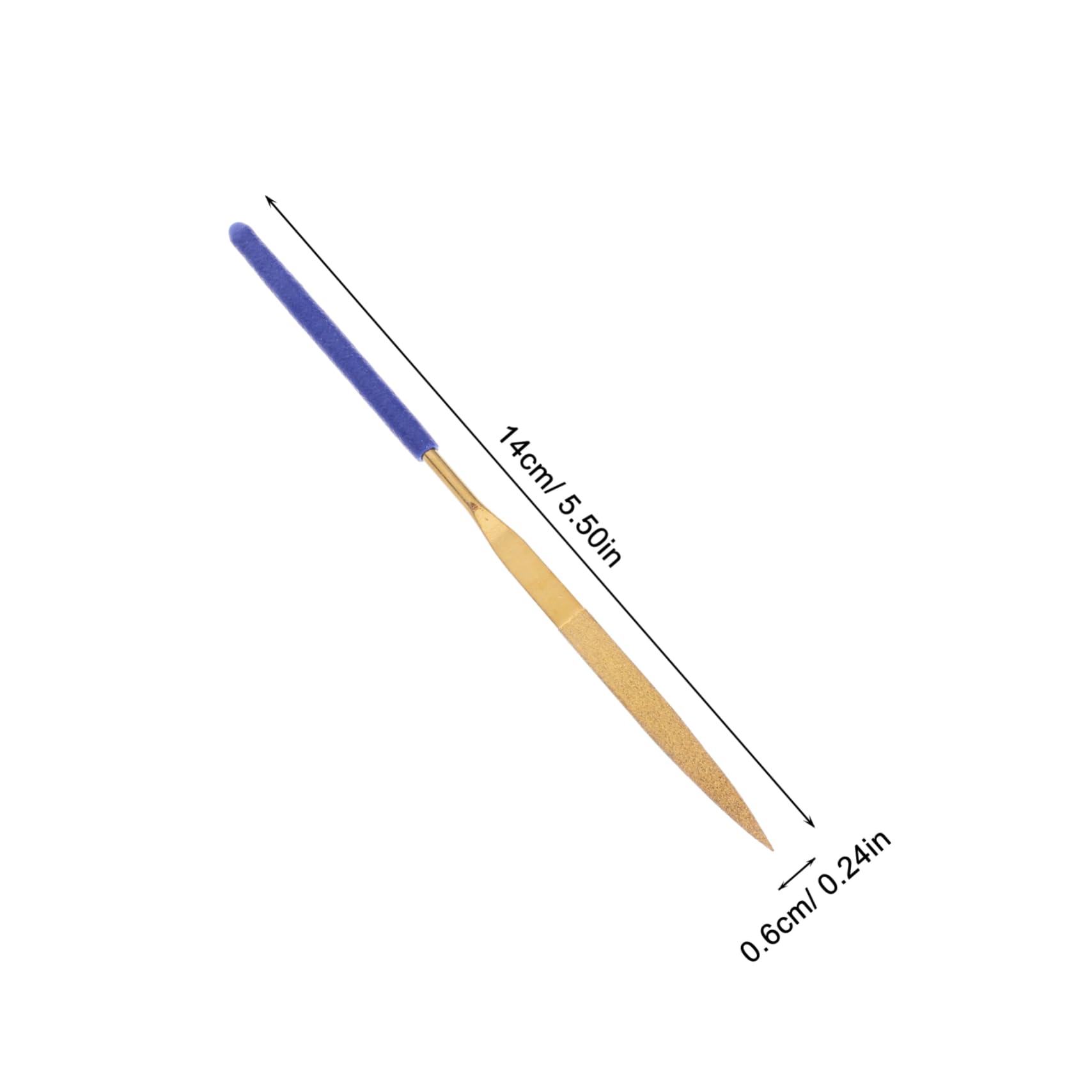 Homoyoyo Metal File Set 10pcs Mini File Set Wood Handle for Wood Metal Plastic Sharpening Tool