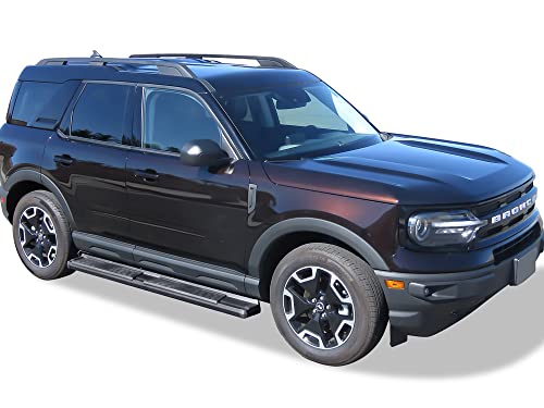 Estribos laterales estilo OE negros para Ford Bronco Sport 2021-2026 miniatura 2