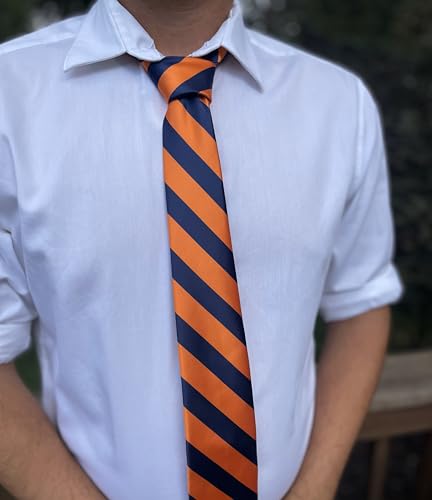 Image of tiemart Men's Striped Tie Standard Length