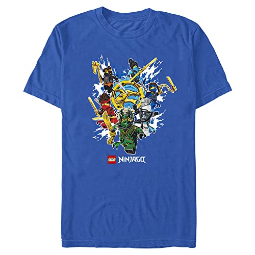 T-Shirt Groupe Ninja Fifth Sun Homme Anti Déformation Col Rond
