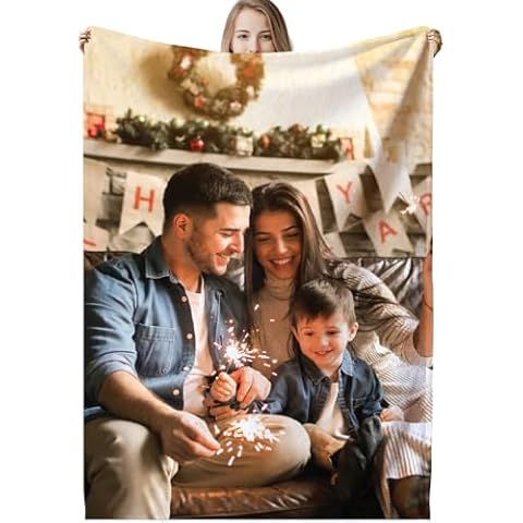 Custom Photo Flannel Blanket for Everyone Cover