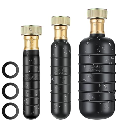 GlückMarine Drain Cleaning Bladder Kit fits 1 to 6 Inch Drain Pipes unclogs Stubborn Blockages in Kitchen Sink Bathtub Main Drain and Sewer Line with Water Power