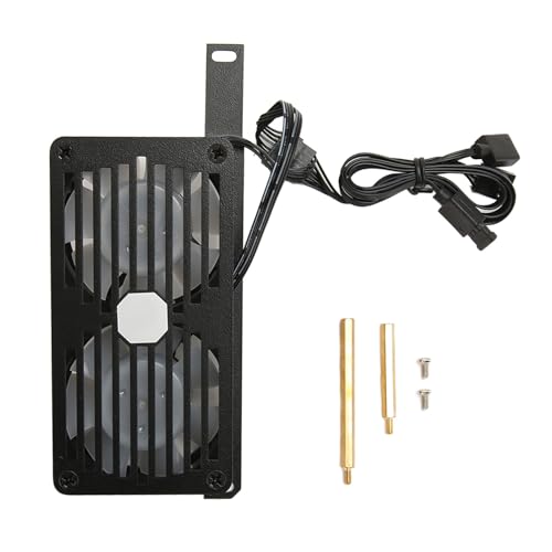 Ventilateur ARGB pour mémoire DDR4 DDR5 avec double dissipation thermique 3000 TR/Min PWM
