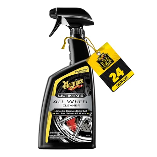Meguiar's G180124 Ultimate All Wheel Cleaner - 24 Oz Spray Bottle