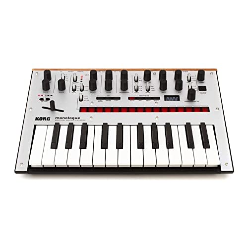 Korg Sintetizador monofônico analógico monólogo com predefinições - prata (MONOLOGUESV)