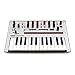 Korg monologue Monophonic Analog Synthesizer w/ 16-step Sequencer and OLED Oscilloscope - Silver