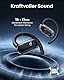 soundcore V40i by Anker, Open-Ear Kopfhörer, Kabellose Earbuds mit klarem Case, verstellbar für jedes Ohr, 2X tieferer Bass, IP55, 21h Spielzeit, KI-optimierte Anrufe, Bluetooth 5.4, App-Steuerung