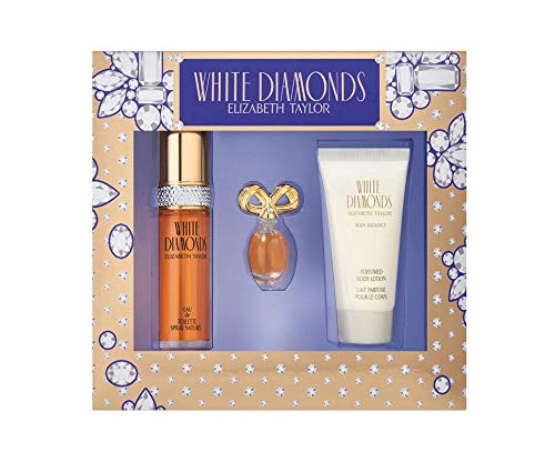 elizabeth taylor white diamonds perfume gift set