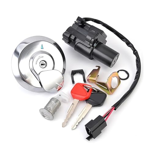 Honda XL125V Varadero ensemble neiman clé moto et serrure réservoir selle 2001-2006
