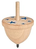 Brand: moses moses- Peonza Madera Que Pinta al Girar, Color Beige, 5,7 cm x 4 cm x 4 cm (XMS-30313)