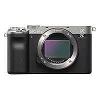 Sony Alpha 7C Compact Digital E-Mount Camera, ILCE7CB, Black