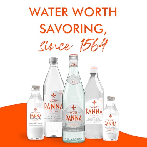 Image of Acqua Panna Natural Spring Water, 33.8 Oz Plastic Bottles (12 Pack)
