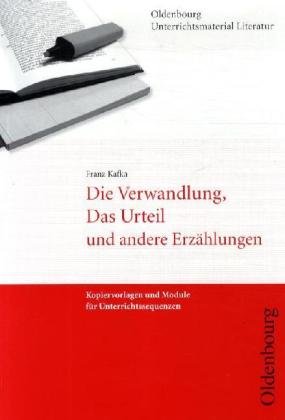 Image of Die Verwandlung, Das Urteil und andere Erzählungen