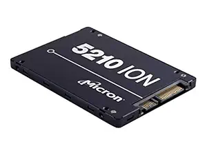 Micron 5210 Ion SSD | MTFDDAK1T9QDE | 1.9 TB | Qlc | SATA 6GB/S | 2.5-Inch Enterprise Solid State Drive, Black (MTFDDAK1T9QDE-2AV1ZABYY)