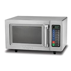 Waring WMO90 Microwave Oven 1000 Watts Programmable 3 Stage Cooking