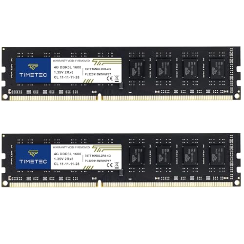 Amazon.co.jp: Timetec 8GB (4GBx2枚) DDR3L / DDR3 デスクトップPC用