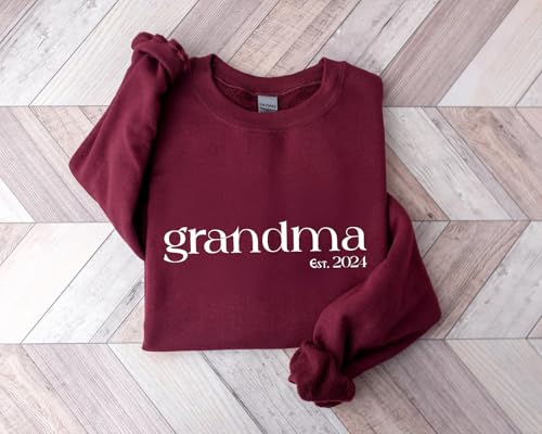 7Th Hill Personalized Grandma Sweatshirt With Kids Names, Mama Hoodie thumb #1