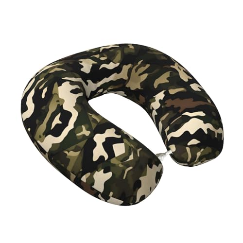 Almohada ergonómica de poliéster para cuello negro miniatura 2