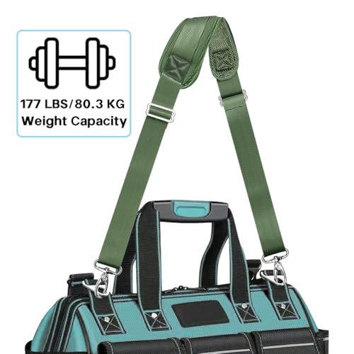 Image of Shoulder Strap for Bag Universal Replacement 58 inch /67 inch Fixed Padded Adjustable Buckle Heavy Duty Shoulder Strap