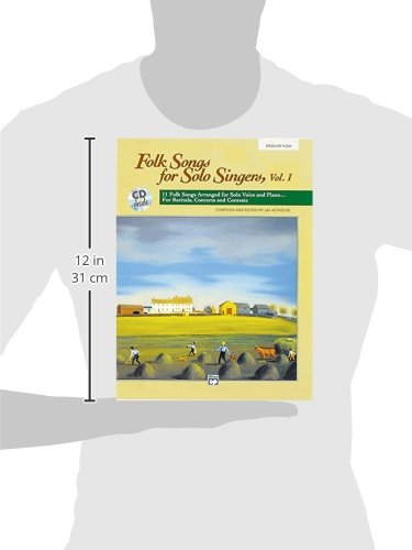 Folk Songs for Solo Singers, Vol. 1 (Medium High) (Book & CD) - Image 4