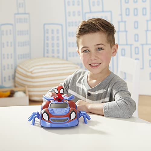 Spidey And His Amazing Friends Marvel Change 'N Go Web-Crawler And Spidey Action Figure, 2-In-1 Vehicle, 4-Inch , For Kids Ages 3 And Up #TOP7