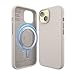 Produktbild elago Magnetische Silikonhülle Kompatibel mit iPhone 15 Hülle, Kompatibel mit MagSafe Alles Zubehör, Integrierte Magnete, Premium Silikon, Ganzkörper Schutzhülle [5 Lagige Struktur] (Taupe)
