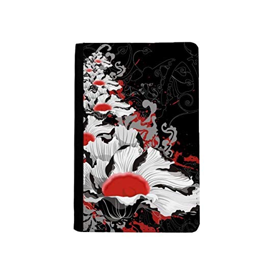 Porte-cartes de voyage motif pivoine pour ne plus perdre vos papiers d'identité