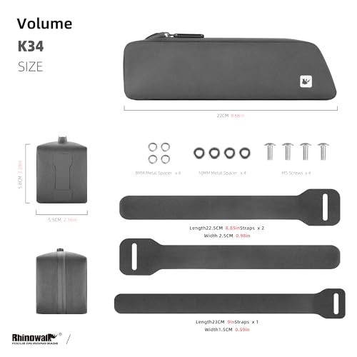 Rhinowalk Welded TPU Waterproof Top Tube Bag