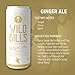 Wild Bill's Ginger Ale Soda Classic Craft Soda Pop Soft Drinks, Sodas Made with Pure Cane Sugar, Caffeine Free, NO High Fructose Corn Syrup, Gluten Free, Vegan, Low Sodium, 12 Oz 12 Pack