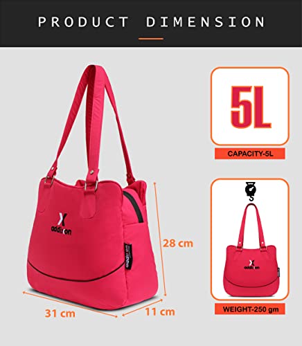 Image of addixon Versatile Handbag: Ladies Hand Bag with 3 Compartments and Double Handle Design