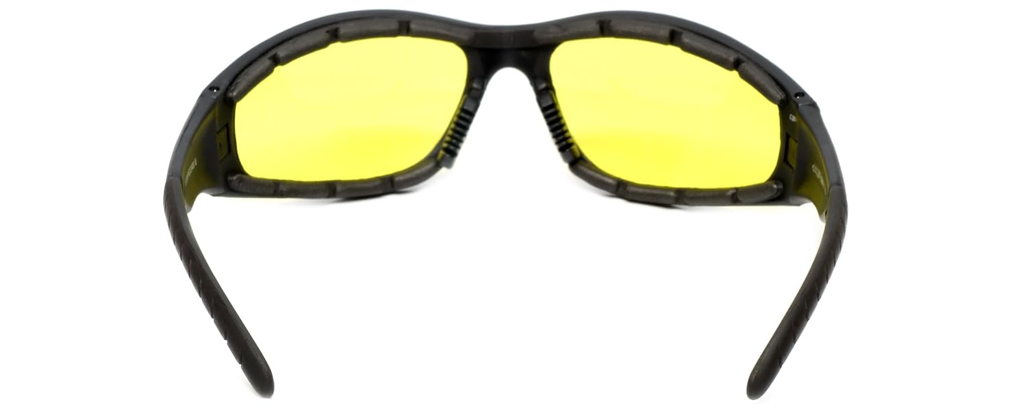 Calabria 23BF Sportster BiFokale Leseschutzbrille +2,00 Gelb Herren Damen UV-Schutz Wind Antibeschlag Rutschfest Bruchsicher