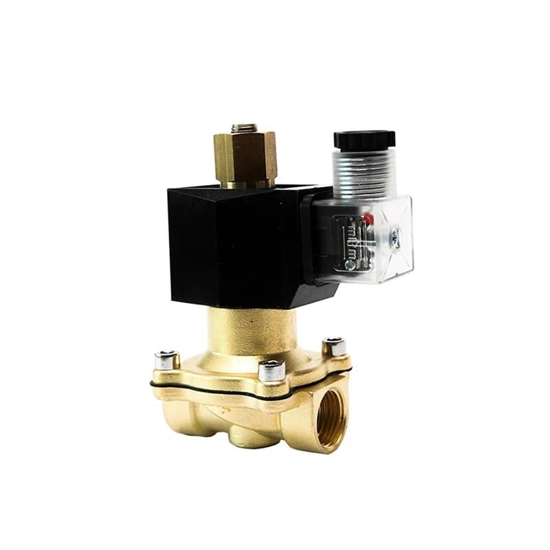 1-1/2", 1/2" Normally Open Brass Solenoid Valve 220v 24V 12V 220V 110V Solenoid Valve(1-1/2",NPT_24VAC)