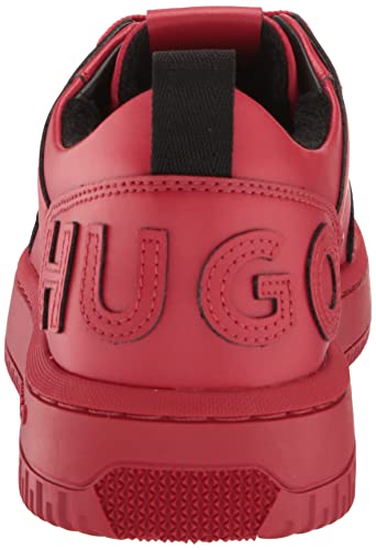 Image of Hugo Mens Back Logo Lace Up Sneakers | Casual Shoes