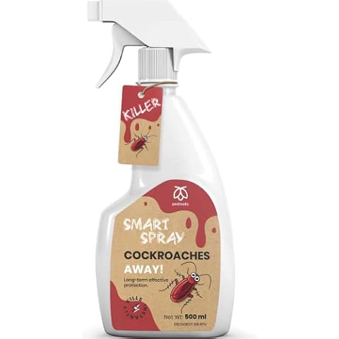 Pestmatic Smart Spray Cockroach Away, Cockroach Spray for Home, Solution Against German & Oriental Cockroaches, Advantage Cockroach Poison & Repellent, Fast Acting Insect Cockroaches Killer Cover