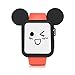 Silicone Soft TPU Fashion Cute Mouse Protective Case Cover for Apple Watch 38mm/42mm Series 3 (2017) Series 2 (2016) Series 1 (2015) All Models (Black, 38 mm)