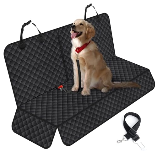 Housse de siège de voiture pour chien VAGCARS, imperméable, résistante aux rayures, avec 1 laisse élastique pour chien, 135x118 cm, Housse universelle pour...