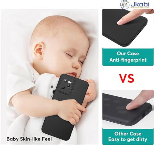 Image of Jkobi Back Case Cover for Nothing Phone 2A 5G (Matte Finish Silicone with Inside Fiber Cloth)