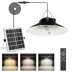 Lampop Solar Hängeleuchte mit Fernbedienung