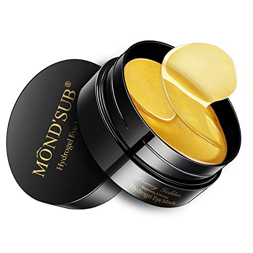 LEB BEST 3Under Eye Patches - 30 Pairs of 24K Gold Eye Masks for Puffy Eyes, Dark Circles & Wrinkles - Collagen & Hyaluronic Acid for Hydrating Skin, Eye Bags Treatment for Women & Men