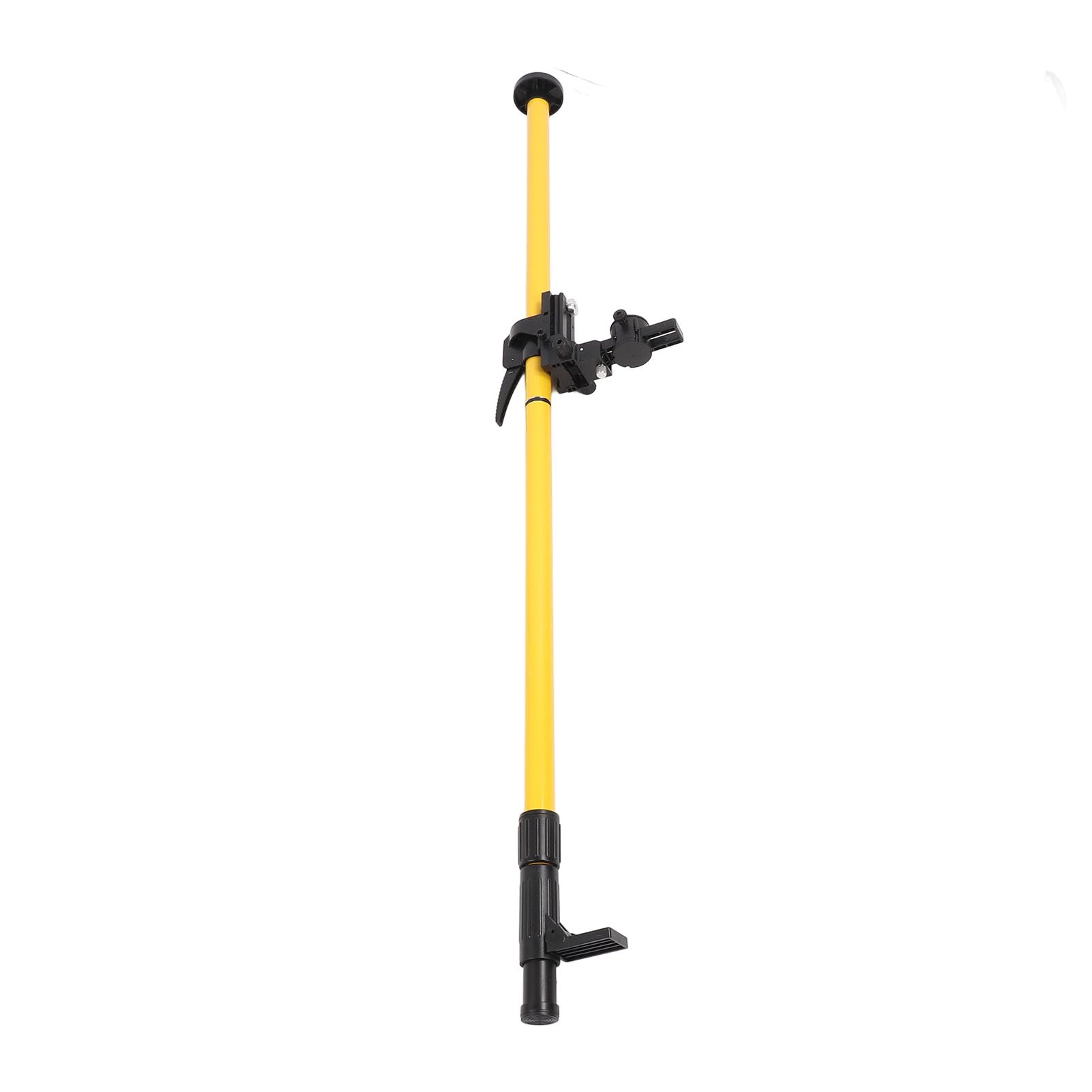 Telescopic Rod 360 Degree Rotation Multi Function Fine Tuning Telescopic Tripod Pole Leveling Tool Aluminum Alloy ABS