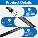 Zoom IMG-2 pawpoem cintura uomo pelle 30mm Zoom IMG-2 pawpoem cintura uomo pelle 30mm