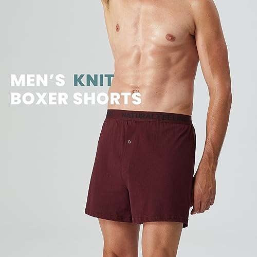 Calzoncillos tipo bóxer de algodón para hombre en pack transpirable 2