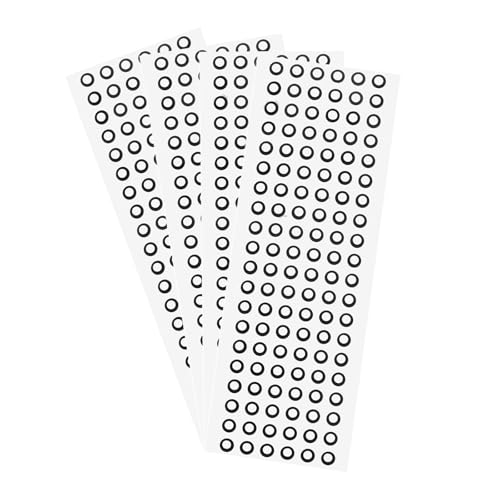 sourcing map 600 Pcs 3D Scanner Markers 3mm Low Reflective 3D Scanning Dots 3D Tracking Dots Reference Point 3D Target D