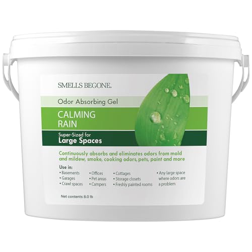SMELLS BEGONE 1-Gallon Odor Absorber Gel - Air Freshener & O...