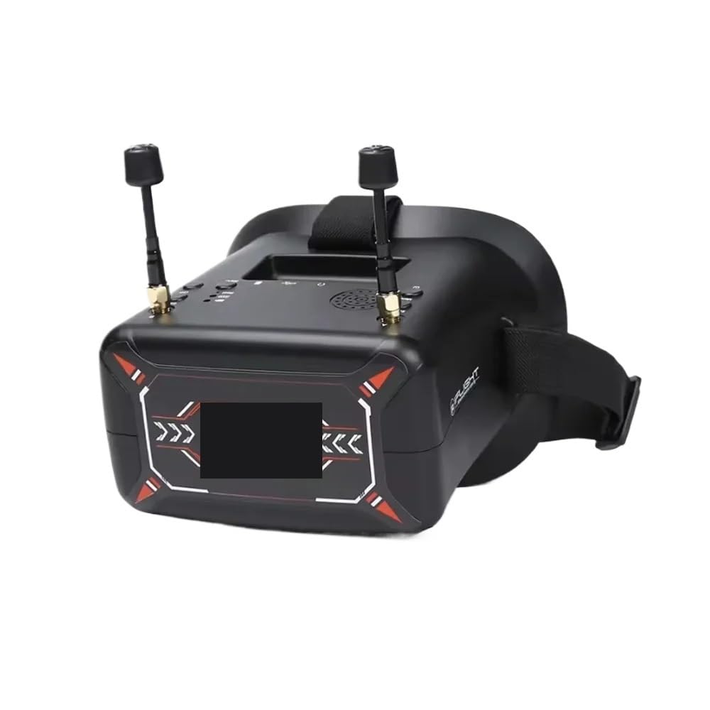 para IFlight Gafas FPV de 4,3 Pulgadas 40CH 5,8G Receptor Diversidad función DVR incorporada. Batería 7V 2000mAh Piezas Carreras Drones RC
