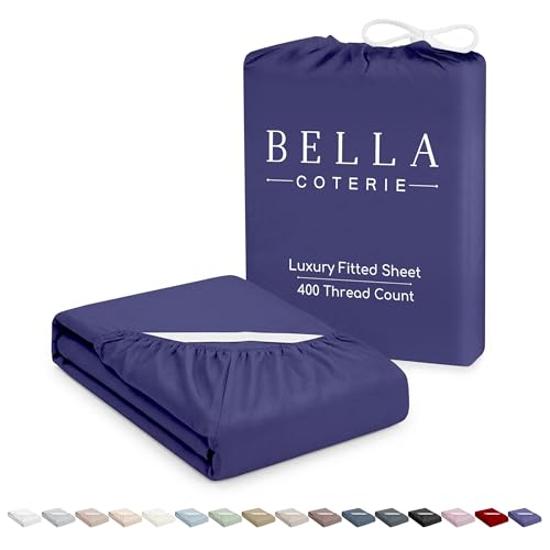 Bella Coterie | Luxury Bamboo Viscose Cal King Size Fitted Sheet Only