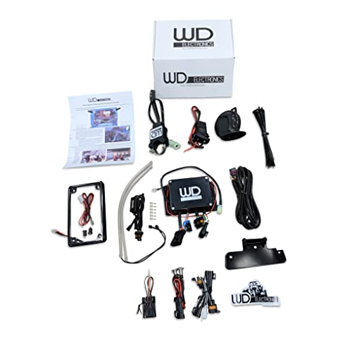 WD Electronics Compatible with Polaris RZR Sequential LED Integrated Street Legal Turn Signal Kit, 2017-2022 Models RZR Turbo 900 1000 Trail Edition XP Turbo S, Easy Install Plug and Play