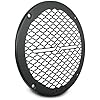 DS18 PRO-GRILL6MS/BK PRO 6.5" Slim Metal Mesh Speaker Grill - Universal Fit 6.5 inches - Protective Speaker Cover Mesh - Protect Your Speakers - Black - Each