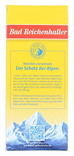 Bad Reichenhaller Marken JodSalz Reines Alpensalz aus Natursole, 500 gramm, Die Verpackung kann variieren 3